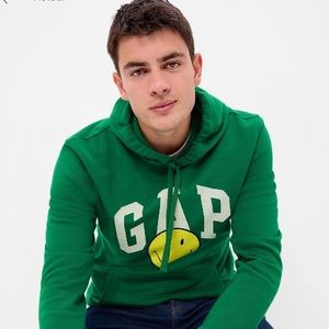 Gap Smiley Movement hoodie sweater NWT size S